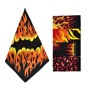 Venta al por mayor Halloween llama calavera impresión algodón <span class=keywords><strong>Bandana</strong></span> al aire libre ciclismo deportes Hip Hop algodón <span class=keywords><strong>Bandana</strong></span> personalizado <span class=keywords><strong>Bandana</strong></span> con logotipo - Product Image 1
