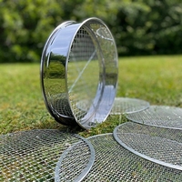 Tamis en acier inoxydable tissé de haute précision pour tests de sol en laboratoire et passoire de cuisine