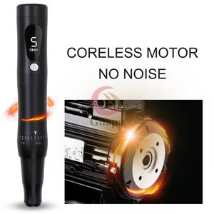 Kit de maquillage Permanent sans fil, nouveau, Kit professionnel de maquillage Permanent, moteur Advance, Machine à microombrage et de tatouage, avec 10 aiguilles à Membrane - Product Image 4