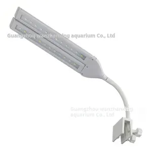 Aquarium eau herbe lumière LED lumière spectre complet étanche super lumineux clip lumière pour petit aquarium visualisation