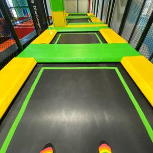 สนามเด็กเล่นในร่มธีมกีฬาพร้อมสายซิปสำหรับปีนผนัง - Product Image 4