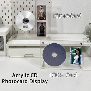 洗練されたデザインのアクリル製CDディスプレイラック、家庭、オフィス、店舗での使用に最適、フォトフレーム卸売 - Product Image 3