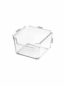 Memo Account Storage and Organizing Box Desktop Student Transparent Box Acrylic Girl Heart Cute Storage Box - Product Image 2