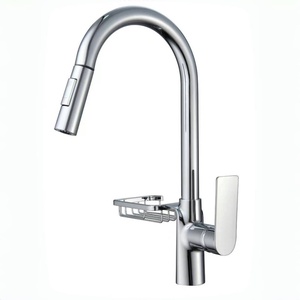 <span class=keywords><strong>Robinet</strong></span> de cuisine moderne KAWAL en zinc, monocommande, à poser sur le comptoir, avec douchette extractible, cartouche céramique, <span class=keywords><strong>d</strong></span>ébit contrôlé, <span class=keywords><strong>eau</strong></span> chaude/froide - Product Image 1