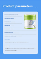 Peinture acrylique mate haute performance pour murs intérieurs, lavable, résistante à la moisissure, écologique, blanche, multifonctionnelle