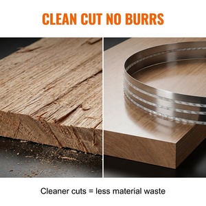 Lames de <span class=keywords><strong>scie</strong></span> <span class=keywords><strong>à</strong></span> <span class=keywords><strong>ruban</strong></span> EJ Premium industrielles OEM blanches <span class=keywords><strong>à</strong></span> pointe en carbure TCT de 144 pouces, résistantes <span class=keywords><strong>à</strong></span> l'usure, pour la coupe du <span class=keywords><strong>bois</strong></span> <span class=keywords><strong>dur</strong></span> en scierie - Product Image 2