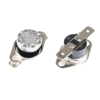Thermostat bimétallique KSD301 0°C~350°C, interrupteur de température, contrôle thermique avec réglages 85°C-350°C, montage standard