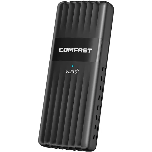 AX3000 USB 3.0 External WiFi Adapter 5G 2.4G 3000Mbps Antenna PC Receiver Network Card Dongle for Windows 10 11 Wireless Laptop
