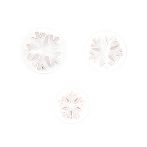 <span class=keywords><strong>Molde</strong></span> <span class=keywords><strong>de</strong></span> Plástico Ecológico <span class=keywords><strong>para</strong></span> Galletas con Diseño <span class=keywords><strong>de</strong></span> Copos <span class=keywords><strong>de</strong></span> <span class=keywords><strong>Nieve</strong></span>, 3 Piezas, <span class=keywords><strong>para</strong></span> <span class=keywords><strong>Fondant</strong></span>, Forma Irregular - Product Image 5