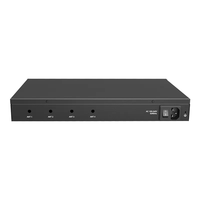 Gateway VoIP Yeastar IP PBX S50 con 50 usuarios SIP, 25 llamadas simultáneas, 8 puertos FXS/FXO/BRI, 4 canales GSM/CDMA/3G/4G