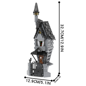 Le cauchemar avant Noël, la maison <span class=keywords><strong>de</strong></span> <span class=keywords><strong>Jack</strong></span>, MOC créatif, MOOXI MOC1208, ensembles <span class=keywords><strong>de</strong></span> blocs <span class=keywords><strong>de</strong></span> construction d'anime, briques, jouets d'Halloween pour enfants - Product Image 3