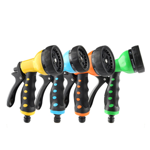 Boquilla de <span class=keywords><strong>manguera</strong></span> de jardín de PVC de 7 patrones de <span class=keywords><strong>alta</strong></span> presión, <span class=keywords><strong>pistola</strong></span> pulverizadora de plástico <span class=keywords><strong>para</strong></span> lavado de coches y herramienta de riego - Product Image 5