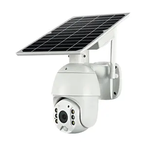 New到着4グラムSolar Ptz 4グラムIp Camera Ptz 1080 1080p 4グラムIp Wireless Solar Outdoor 2mp Ptz Surveillance Camera