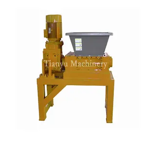 Industrial Hdpe Pipe Plastic Lump Shredder Mini Metal Shredder Small Scale Waste Plastic Bottle Rubber Recycling Machine