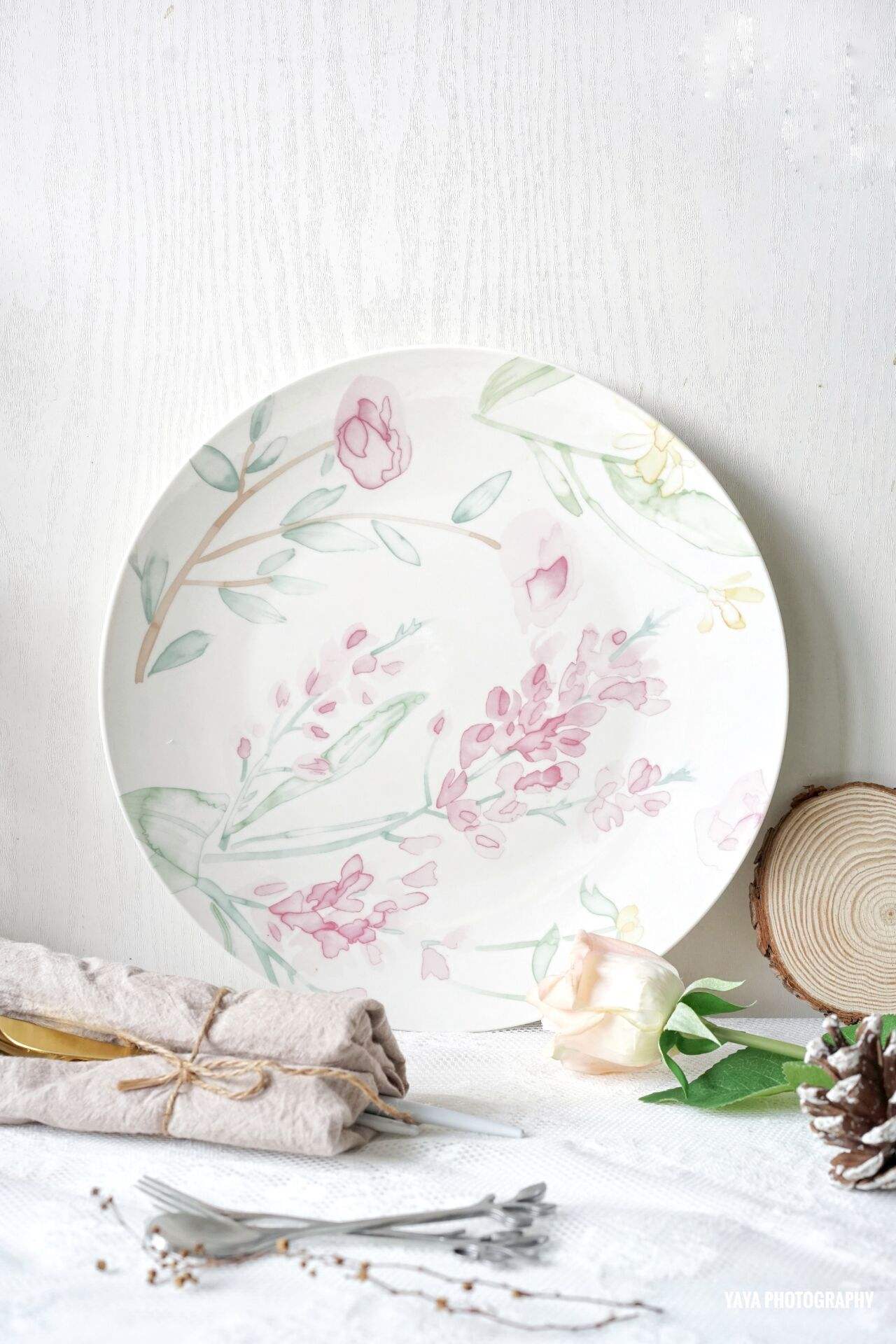 จานใหญ่10.5นิ้ว27ซม