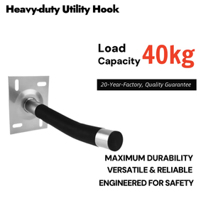 Supporto appendibiciclette da parete per garage, gancio appendioggetti salvaspazio per pannello forato - Product Image 4
