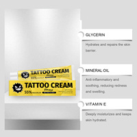 Crème Apaisante et Hydratante South Moon pour Tatouages : Soulagement de la Douleur, Renforce la Vie de la Peau, Anti-Démangeaisons et Anti-Rougeurs