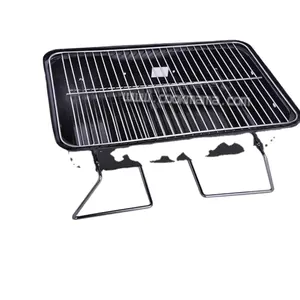 Stainless Steel Simple Mini Portable Charcoal BBQ Grill