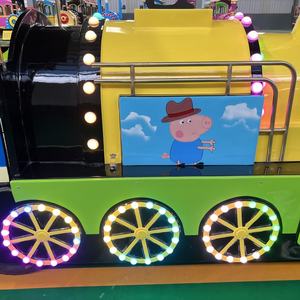 Tren turístico eléctrico sin rieles de Peppa amarillo para niños, centro comercial interior y paseos en tren para niños, equipo de entretenimiento - Product Image 2