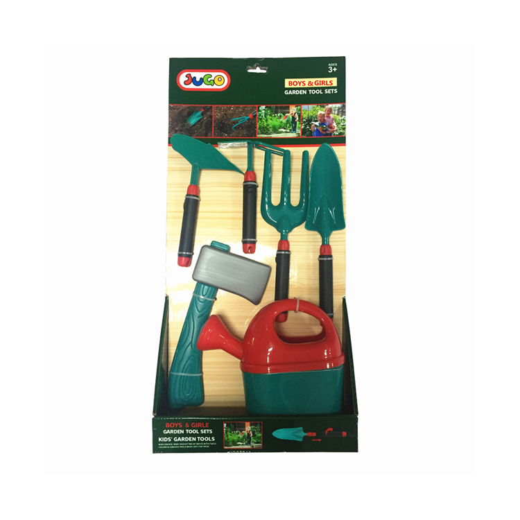 Пластиковая игрушка 6 шт., детский садовый набор инструментов для детей, садоводство