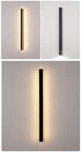 L39.outdoor açık IP65 su geçirmez uzun geniş duvar lambası Led açık ferforje duvar lambası Villa bahçe giriş duvar lambası - Product Image 4