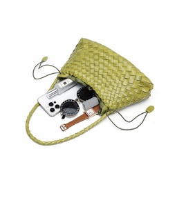 Handmade <strong>Woven</strong> <strong>Bag</strong>, Fashionable and Retro <strong>Tote</strong> Basket <strong>Bag</strong>, Versatile Crossbody and Shoulder <strong>Bag</strong> - Product Image 3
