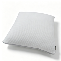 Oreiller corporel moelleux réglable de qualité supérieure, oreiller de soutien de la tête moelleux et solide pour adultes allergiques et oreillers pour dormeurs latéraux