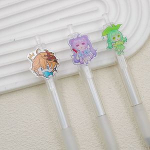 Bolígrafo de Plástico Personalizado con Diseño de Dibujos Animados, Bonito y Moderno, con Clip de Goma Acrílica Resistente para Uso Promocional - Product Image 5