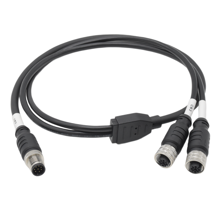 Connector Cable M12 Connector 8 Pin