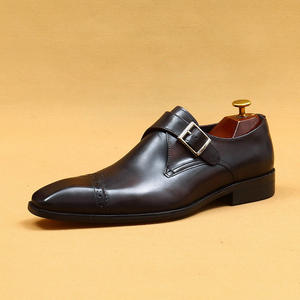 2026 Original Quality Customized Men's Original and Monk Leather Buttoned Wedding Men's Casual <b>Dress</b> <b>Oxford</b> Office <b>Shoes</b> - Product Image 6