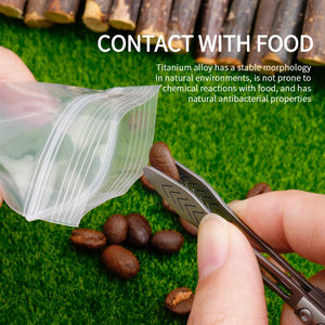 Pinzas Multifuncionales de Titanio, Mini Pinzas Portátiles de Titanio, Colgantes Decorativos, Mini Pinzas EDC - Product Image 4