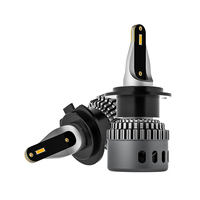Puissant 66W H7 ampoule LED phare de petite taille Canbus C6 amélioré 6000lm pour les voitures VW Toyota Honda éclairage amélioré