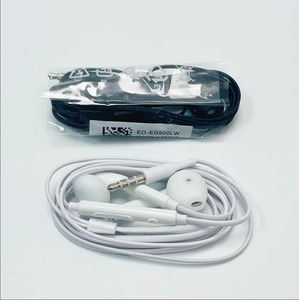 Écouteurs intra-auriculaires filaires 3.5mm, oreillettes avec Microphone intégré, casque stéréo, Compatible avec téléphone portable Samsung Galaxy S6 S7 - Product Image 1