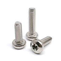 M1.4 M1.6 M2 M2.5 M3 M4 M5 M6 M8 304 A2 Baja Tahan Karat GB2672 Sekrup Kepala Bulat Torx Enam Lobus Ekstra Panjang 3-100mm