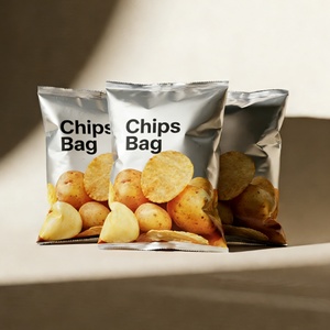 Factory Custom Printed Puffed <b>Bag</b> Fried Chips Food <b>Packaging</b> <b>Bags</b> Potato Chips <b>Packaging</b> <b>Bags</b> Aluminum Foil Snacks <b>Packaging</b> - Product Image 3