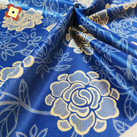 100% Polyester imprimé chaîne tricoté matelas tissu teint motif Satin feuilles pour lits surmatelas tissus en gros