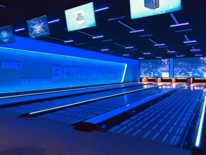 Trung tâm giải trí chất lượng cao tiêu chuẩn Bowling hẻm làn đường Máy Trò chơi bowling Nhà cung cấp thiết bị Bán buôn máy bowling - Product Image 3