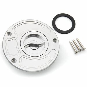 Grossiste CNC En Aluminium Moto Bouchon Du Réservoir De Carburant Cap Gaz De Couverture Moto corps système Pour Suzuki <span class=keywords><strong>GSX</strong></span> R600 <span class=keywords><strong>R750</strong></span> 1000 05-10 - Product Image 1