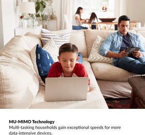 Sistema de Wi-Fi de malla inteligente para todo el hogar <span class=keywords><strong>AC1900</strong></span> de doble banda de alto rendimiento con controles parentales Enrutador compatible con 5G para el enrutador de La DIR-L1900-US - Product Image 6