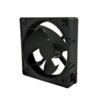 Ventilateurs axiaux à moteur sans balais DC 11038 11CM 12V 24V, ventilateurs industriels DC 110x110x38mm pour armoire