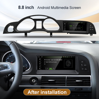 Reproductor Multimedia para Auto STWEI AUDI A6 C6 con Qualcomm Snapdragon 665, Android 15, CarPlay Inalámbrico, Android Auto, Bluetooth