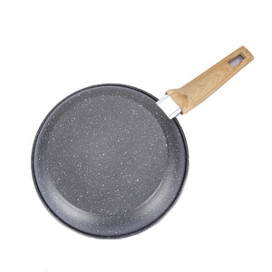 Bộ Chảo Rán Tay Cầm Bằng Gỗ 5 Kích Cỡ Chất Lượng Tốt Bán Chạy Bộ Nồi Chống Dính - Product Image 5