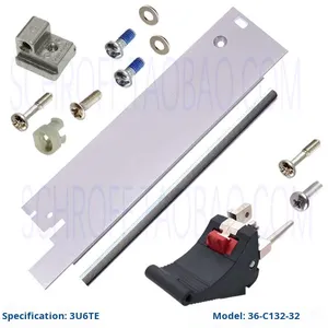 C-BOX zstc schroff elma rittal 3u6te che chắn hình chữ U Bảng điều khiển ejector Kit cpci cảm biến <span class=keywords><strong>3U</strong></span> 4te 6te 4HP 6HP Bảng điều chỉnh - Product Image 2