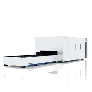 Hongniu 3015H Full Cover 3kw Metal Laser Cutting Machine Price For Iron Sheet