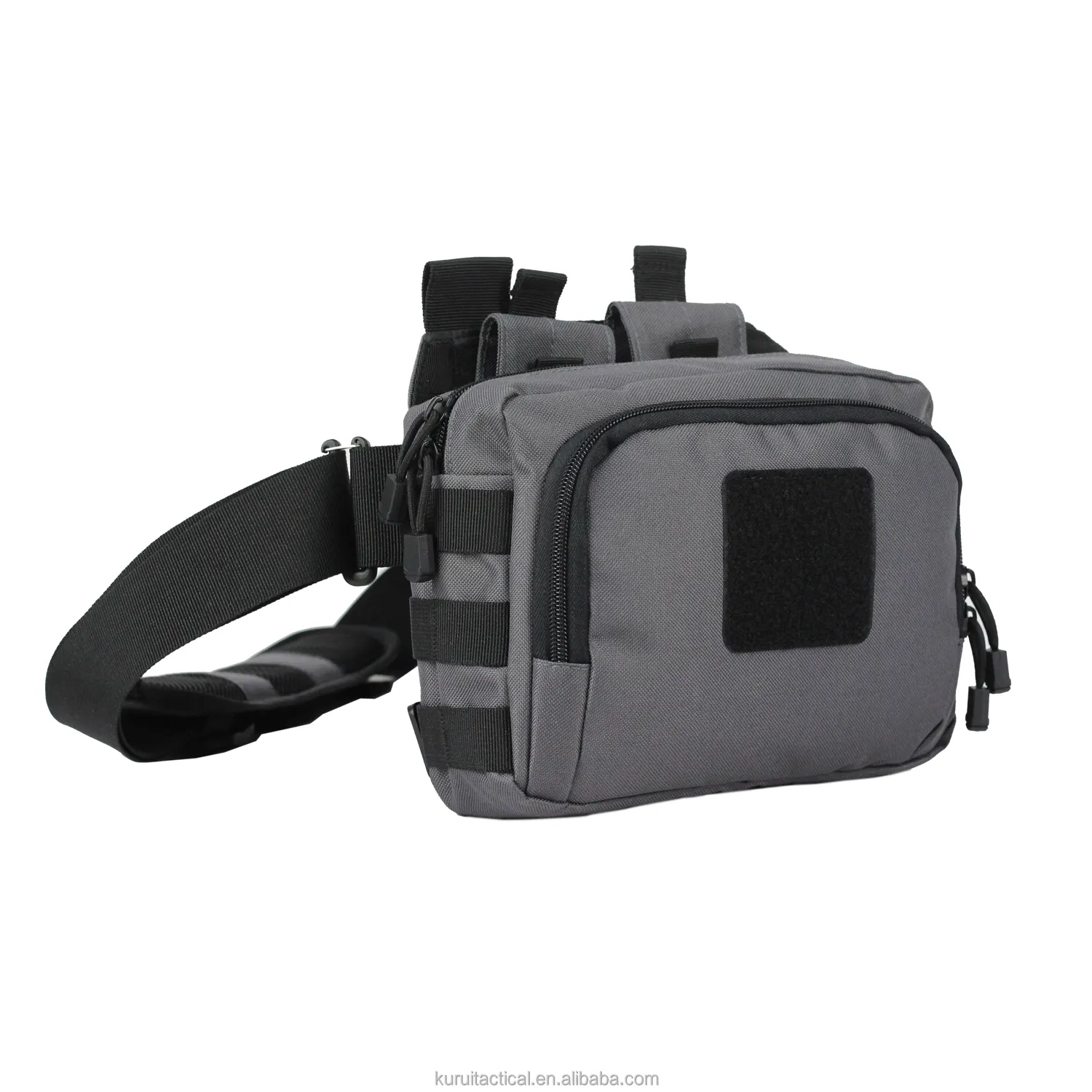 Kurui water resistant tactical sling bag small oxford EDC pack shoulder chest bag OEM