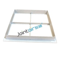 Celldeal — diffuseur d'air multi-directionnel ca, en aluminium, carré, plafond