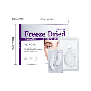 BIOAQUA Mascarilla de Ojos con Colágeno Orgánico y Péptidos de Veneno de Serpiente, Hidratante y Antiarrugas, Parches de Gel para <span class=keywords><strong>el</strong></span> Contorno de Ojos, Productos de Belleza - Product Image 5