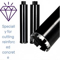 Forets diamantés Jiu Yan, vente directe usine, 18-275 mm, pour carottage/perçage du béton, du ciment et de la pierre, pressés à chaud, frittés, garantie 3 ans
