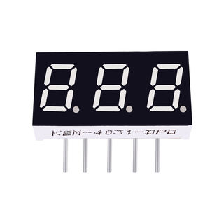 उच्च प्रदर्शन 0.4 इंच 3 अंक 7 खंड नेतृत्व वाला डिस्प्ले Houkem-4031-BB नंबर आधारित स्क्रीन डिजिटल ट्यूब वोल्टमीटर पर लागू होता है - Product Image 5