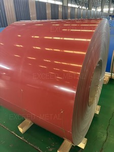 Bobina <span class=keywords><strong>De</strong></span> <span class=keywords><strong>Aluminio</strong></span> 3105 3003 Con Revestimiento <span class=keywords><strong>De</strong></span> Color Amarillo Y Rojo <span class=keywords><strong>De</strong></span> 1,2mm <span class=keywords><strong>De</strong></span> Espesor Para Canales <span class=keywords><strong>De</strong></span> Techo - Product Image 2